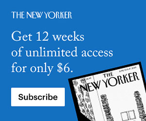 The New Yorker - 12 Weeks for $6